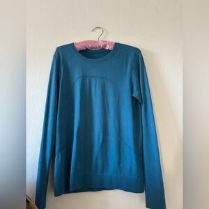 Blue Lululemon Long sleeve